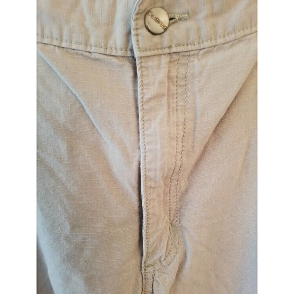 CARHARTT DUNGAREE FIT SIDE POCKET BEIGE MEN'S PANTS SIZE 42X34 SLASH POCKET - Picture 5 of 6